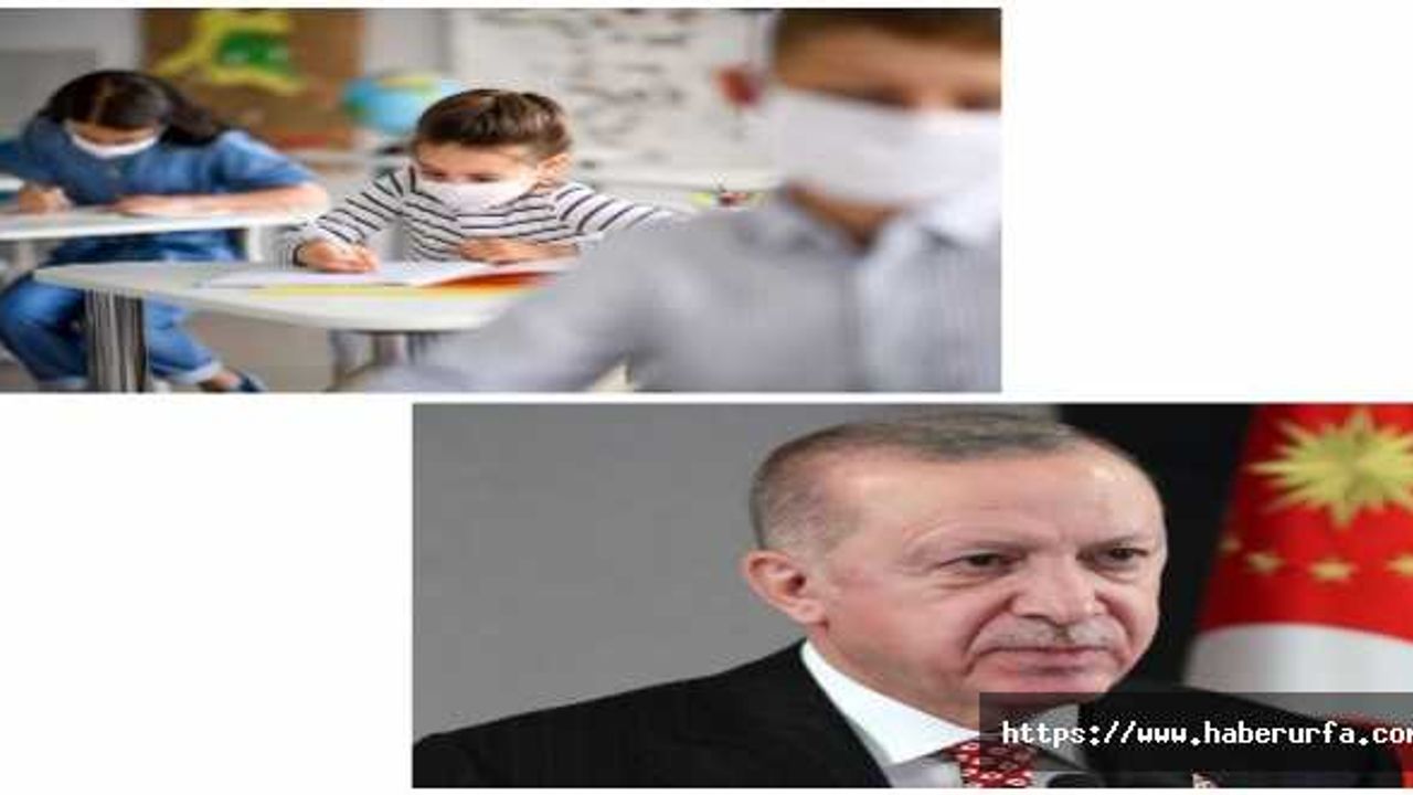 CB Erdoğan açıkladı: "Yüz yüze eğitim 6 Eylül'de başlıyor"
