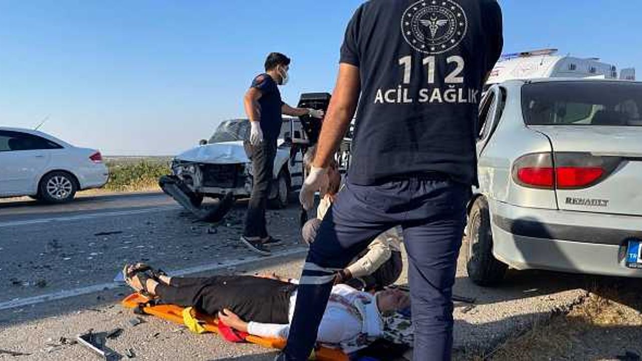 Urfa'da trafik kazası: 1 yaralı