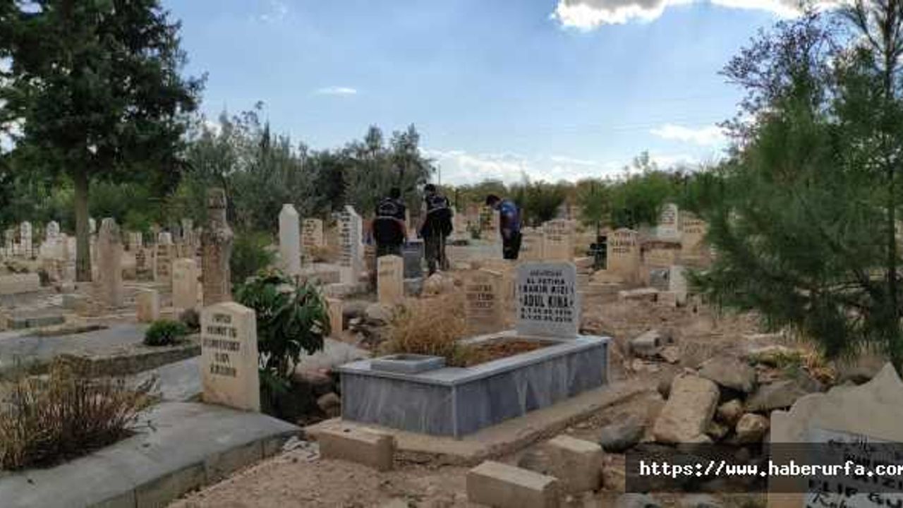 Mezarda Bebek olayı Urfa'ya sıçradı, Mezarlıkta 2 aylık bebek cesedi bulundu