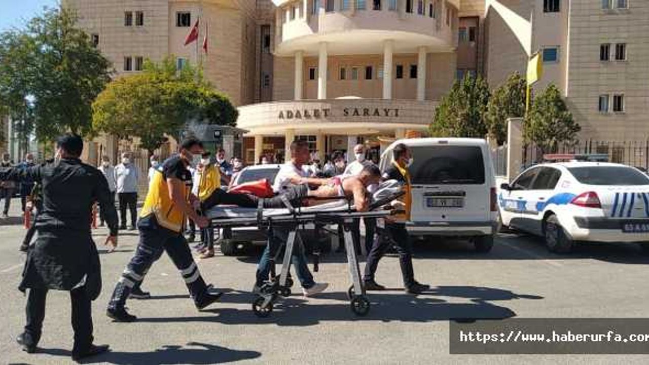 Urfa'da arazi kavgası adliyeye taşındı: 2 yaralı