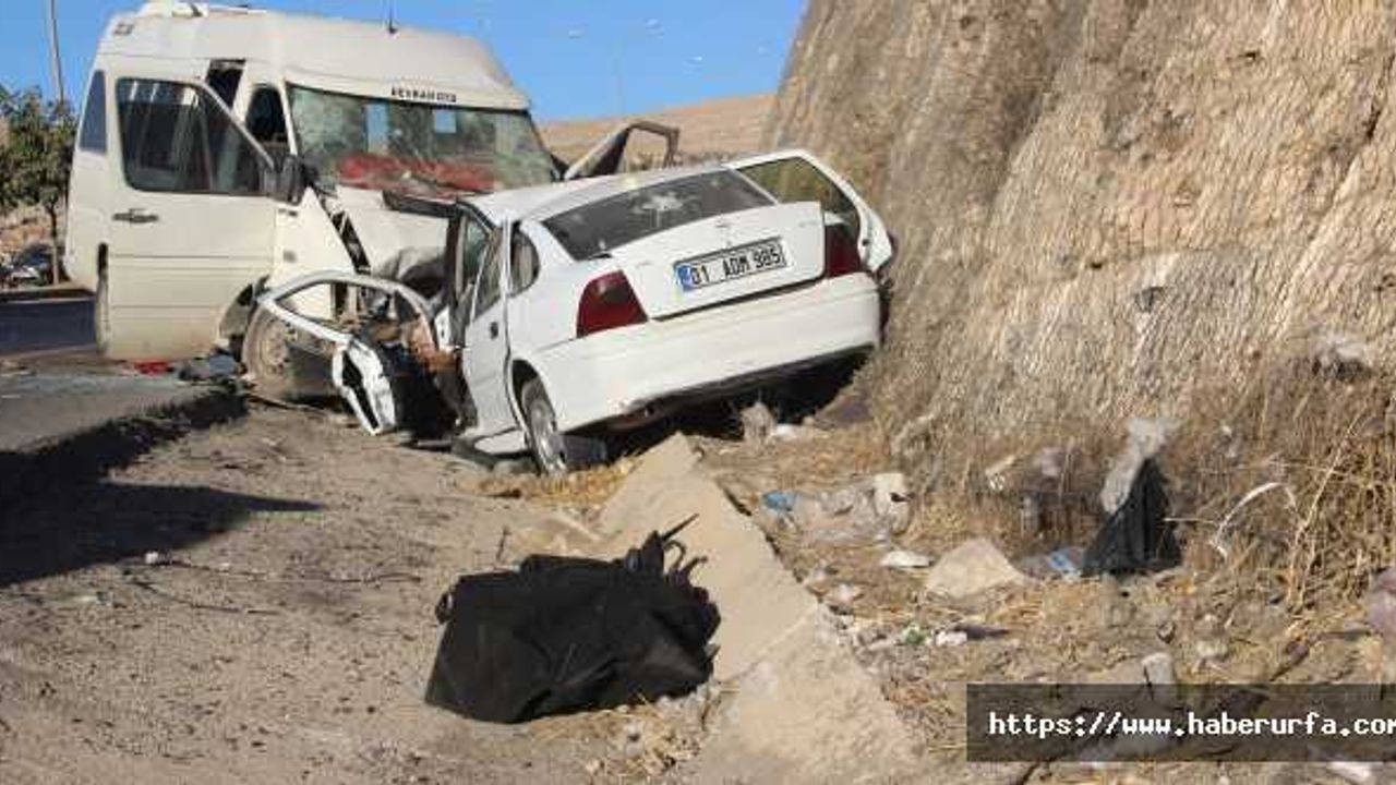 Urfa güne acı haberle uyandı: tarım işçileri kaza yaptı 1 ölü 17 yaralı