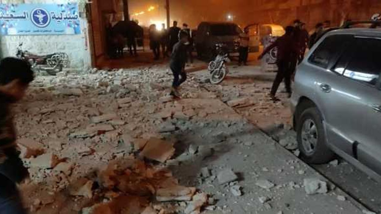 Terör örgütü PKK/YPG'den Afrin'e topçu saldırısı