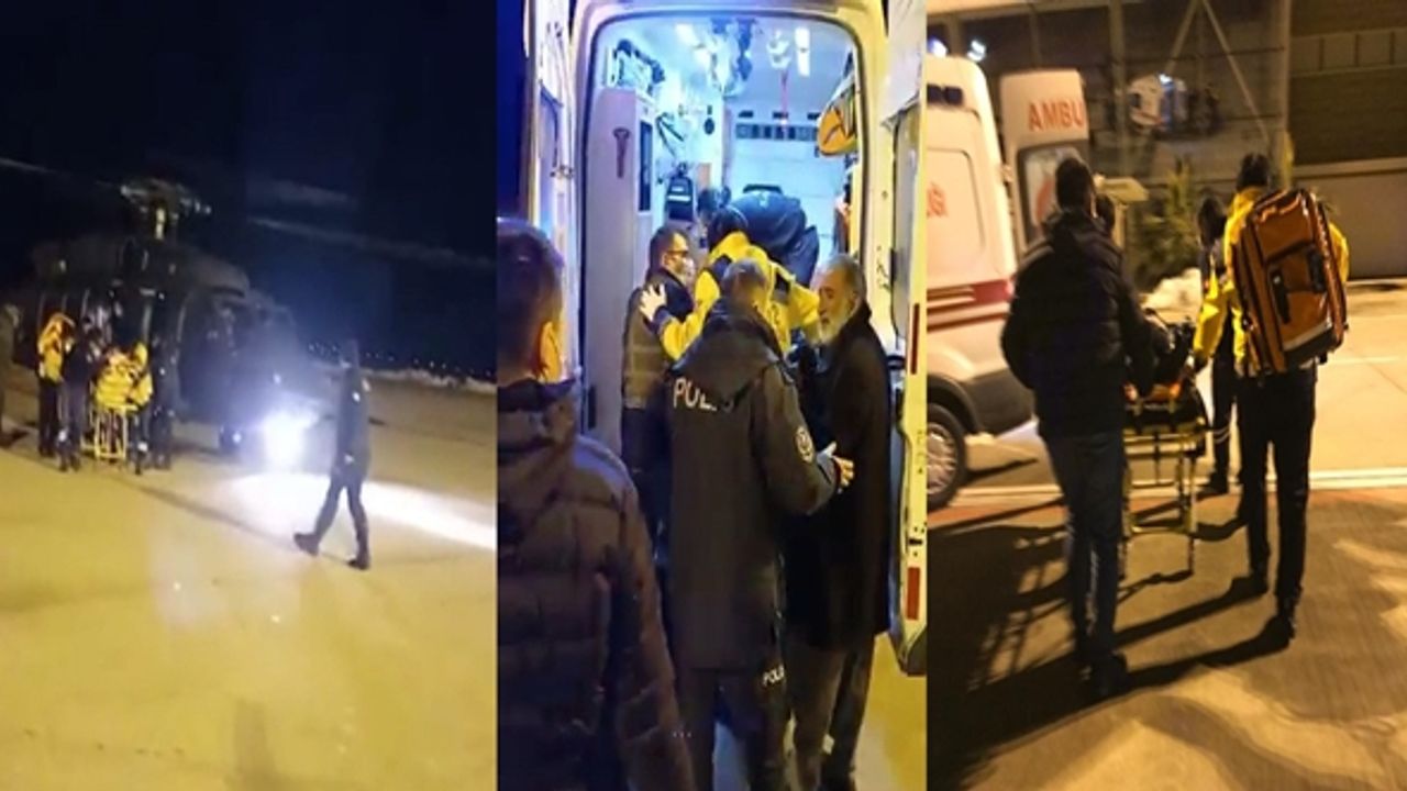 Köpek saldırısına uğrayan çocuk için askeri helikopter seferber oldu
