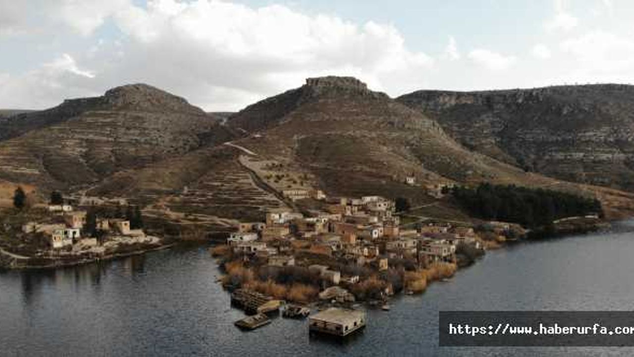 Urfa'nın Turizm merkezi Halfeti'de batık köy turizme kazandırılıyor