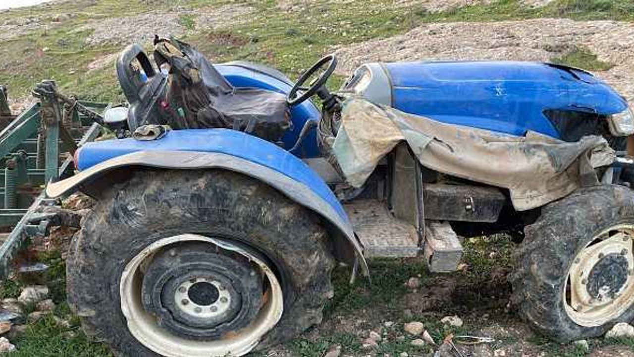 Suruç'ta devrilen traktörün altında kalan 1 kişi öldü