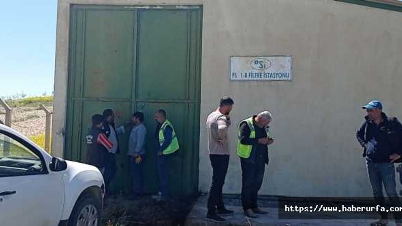 Urfa'da sulama borusu hırsızlığı