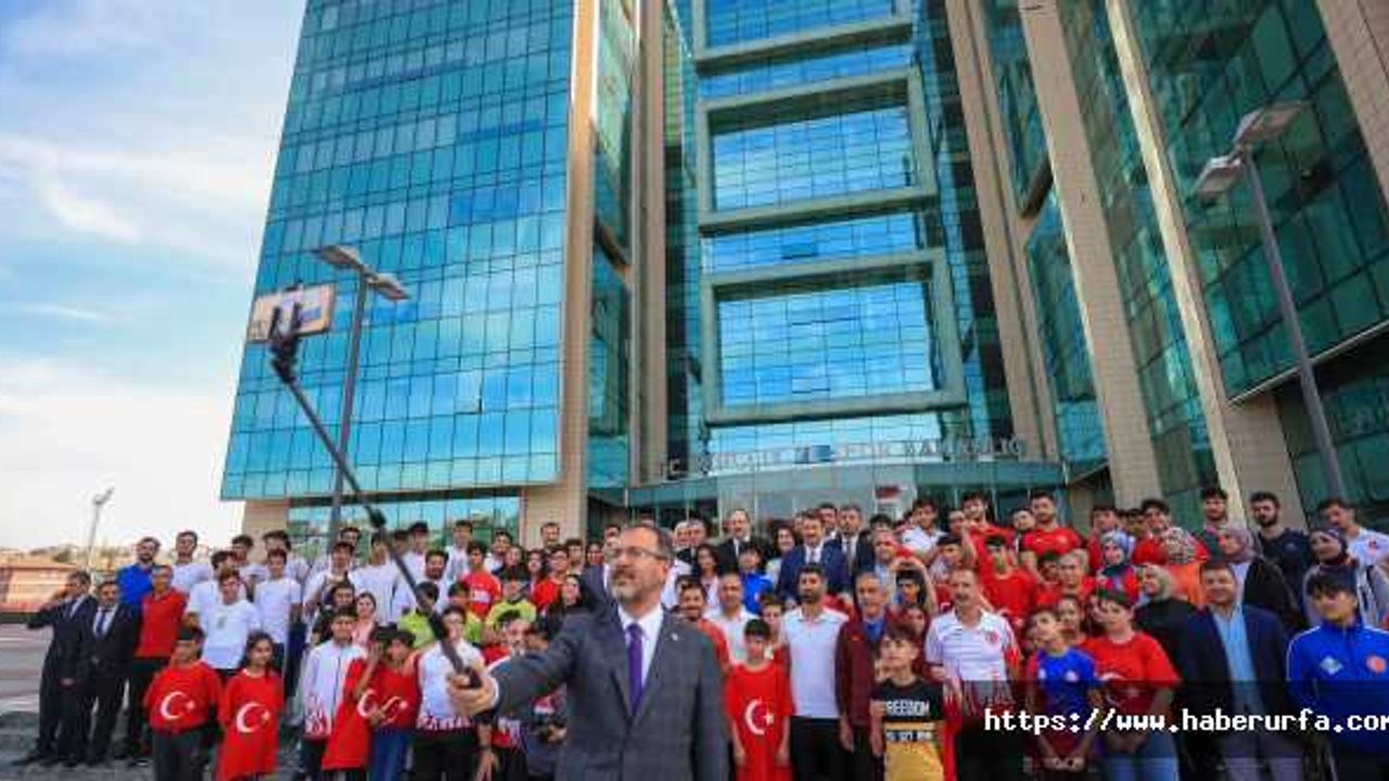 Gençlik ve Spor Bakanlığı'nda Urfa’ya milyonlarca lira yatırım