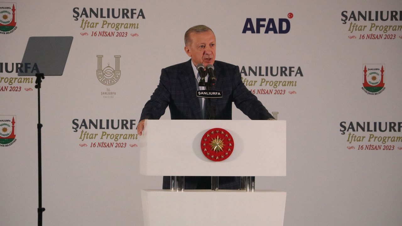 CB Erdoğan Urfa'da vatandaşlarla buluştu