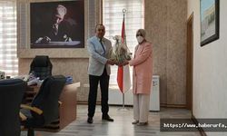 Başkan Çakmak'tan Siverek Emniyet Müdürü Bilgehan'a ziyaret