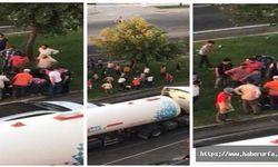 Siverek'te kalp krizi geçiren sürücüye ilk müdahaleyi vatandaşlar yaptı