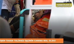 Üzerine tavan düşen talihsiz işçi hayatını kaybetti