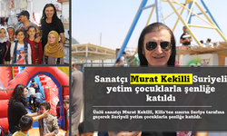 Murat Kekilli Suriyeli yetim çocuklarla şenliğe katıldı