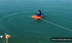 Şanlıurfa’da boğulmak üzere olan genç son anda kurtarıldı