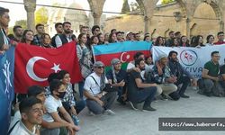 Azerbaycan'dan gelen gençler Urfa'yı gezdi