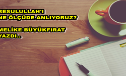 "Resulullah'ı Anlamak" Yazarımız Melike Büyükfıtat yazdı