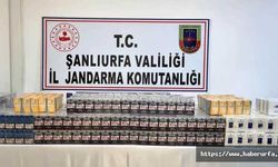 Urfa'da Jandarmadan kaçak sigara operasyonu