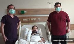 İşçinin kopan eli Şanlıurfa'da yerine dikildi