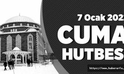 7 Ocak 2022 Cuma Hutbesi: "Tövbe: Günahlardan Arınma İradesi"