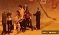 Urfa'da silahlı kavga kamerada:  1'i kadın 3 yaralı