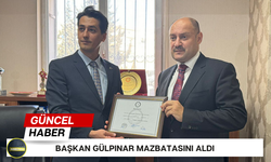 Başkan Kasım Gülpınar Mazbatasını aldı