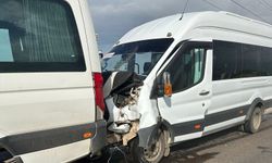 Siverek'te öğretmen servisleri kaza yaptı: 28 yaralı
