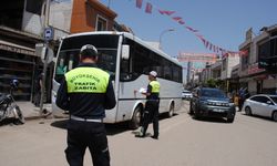Şanlıurfa’da klima çalıştırmayan otobüslere inceleme
