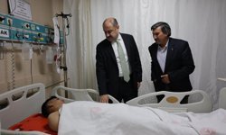 Başkan Gülpınar Yaralı Öğrencileri Yalnız Bırakmadı