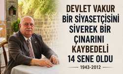 Memleket Sevdalısı Bir Devlet Adamı