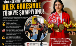 Viranşehirli Asmin’in bileği bükülmüyor!
