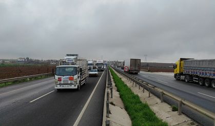 Dere suyunun taşması nedeniyle kapanın Urfa-Mardin yolu açıldı