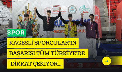 KAGESLİ Sporculardan Gururlandıran Tablo