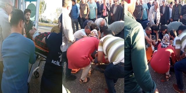 Siverek'te motosiklet kazası: 1 yaralı