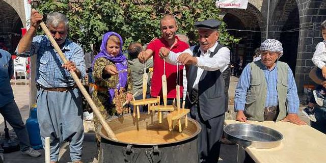 Siverek’te şire üzümü şenliği düzenlendi