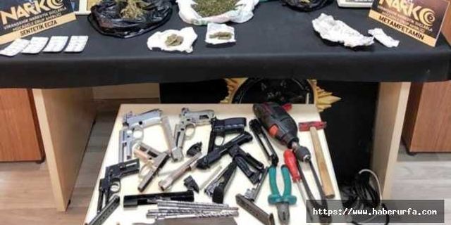 Viranşehir'de uyuşturucu tacirlerine operasyon