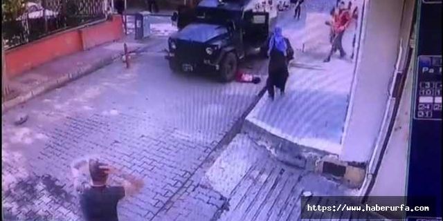 Viranşehir'de Zırhlı Araç kız çocuğuna çarptı