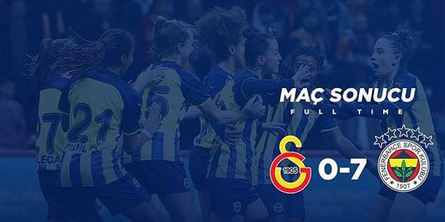 Fenerbahçe'nin Kızları Galatasaray'ı 7 farkla yendi