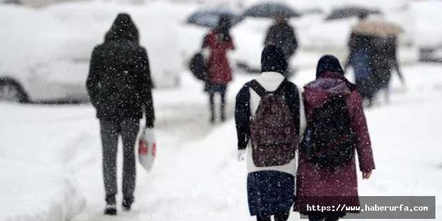 Diyarbakır'da Eğitime Kar engeli
