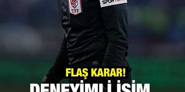 Türk Futbolunda Deprem O Hakem İstifa Etti