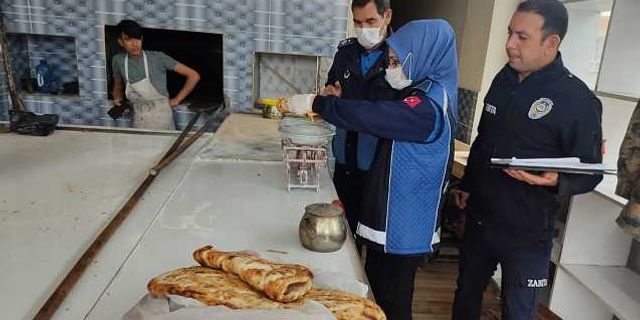 Viranşehir'de fırınlara hijyen ve gramaj denetimi