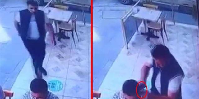Husumetli olduğu kişinin kulağını kesti