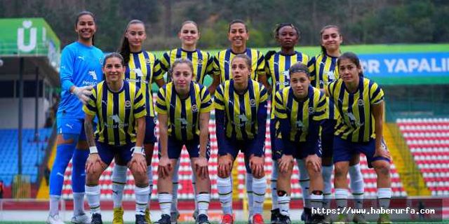 Fenerbahçe'nin kızları Keçiburcu'na gol olup yağıdı: 18 - 0