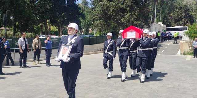 Vefat eden polis memuru memleketine uğurlandı