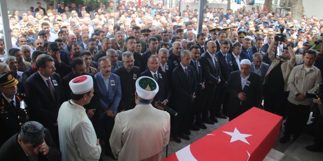Şırnak şehidimiz son yolculuğuna uğurlandı