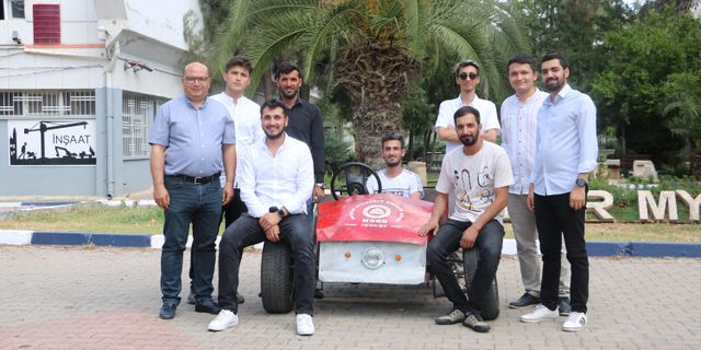 Urfa'da Yüksekokul öğrencileri 2 ayda otomobil tasarladı