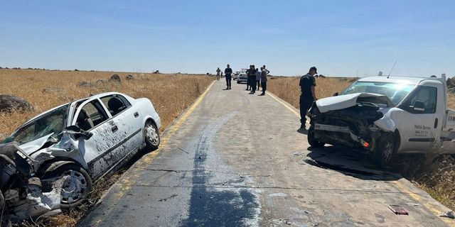 Siverek'te trafik kazasında 9 kişi yaralandı