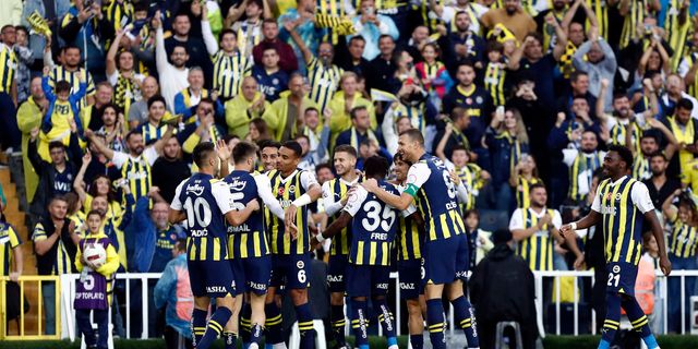 Fenerbahçe 5 golle kazandı