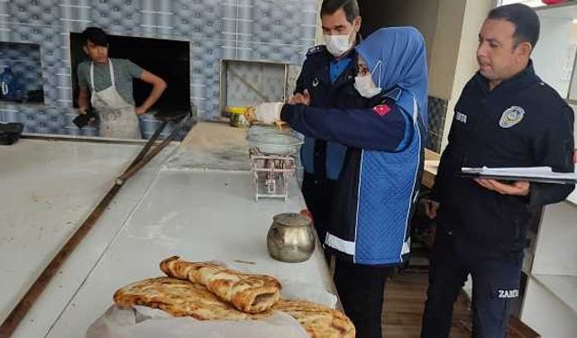 Viranşehir'de fırınlara hijyen ve gramaj denetimi