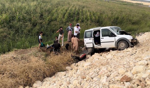 Şanlıurfa'da düğün yolunda kaza