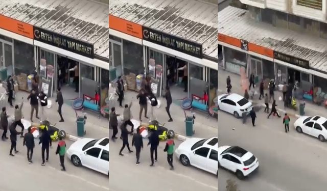 Şanlıurfa'da kazma kürekle işyerine saldırı