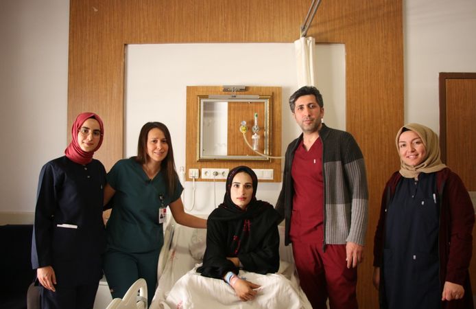 Şanlıurfalı Anneden beşiz bebek sevinci
